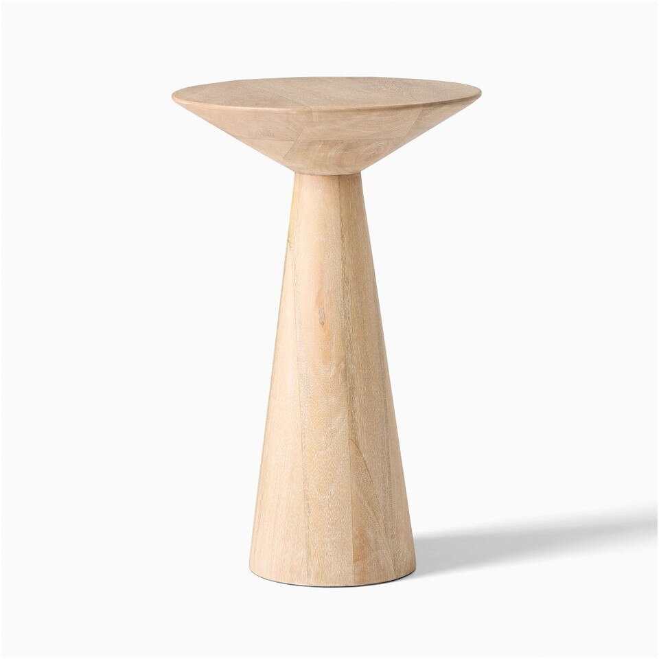Meyer Wooden Drink Side Tables (46 cm - 53 cm) | West Elm UK
